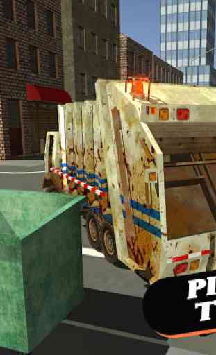 Race Cleaner Garbage Truck 4
