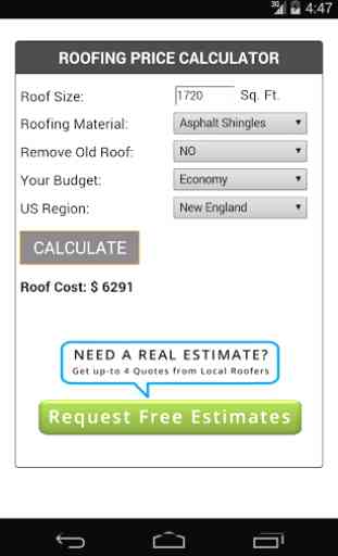 Roofing Calculator - FREE 2