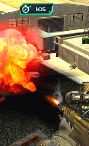 Sandstorm Sniper : Kill Strike 4