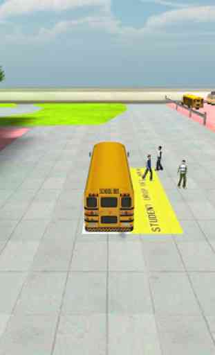 School Bus Pick Up Driving 3D 4