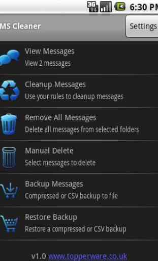 SMS Cleaner 1