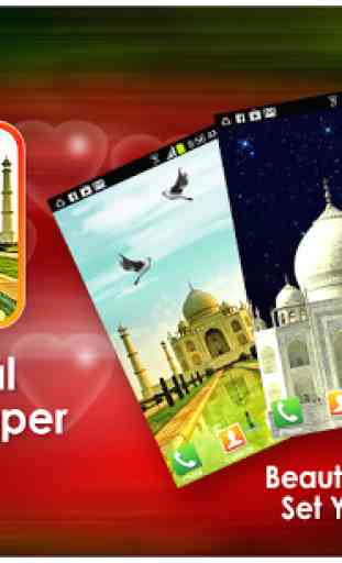 Taj Mahal Live Wallpaper 1