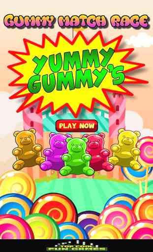 Toddler Gummy Color Match Race 1