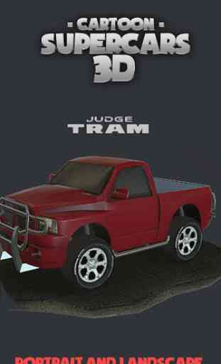 Toon Cars Dodge RAM 3D lwp 1