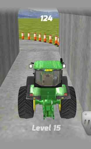 Tractor Parking Car 3D 2