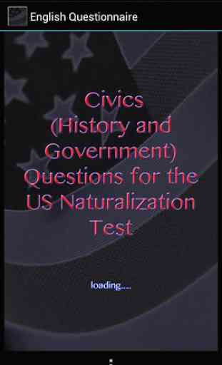 US Citizenship Questionnaire 1