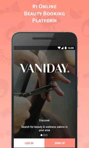 Vaniday - Beauty Booking App 1
