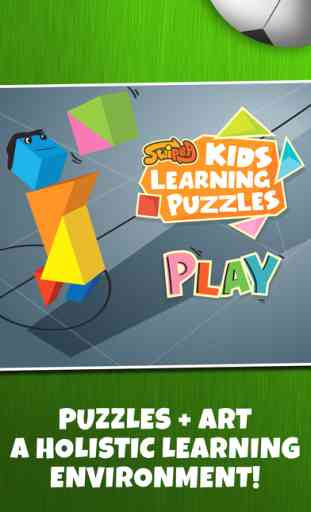 Kids Learning Puzzles: Sports Illustrated - Tangram Building Blocks Make Your Brain Pop 1