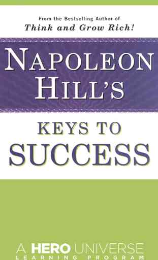 Napoleon Hill's Keys to Success Meditation Audios: The 17 Principles of Personal Achievement From Mind Cures. 1