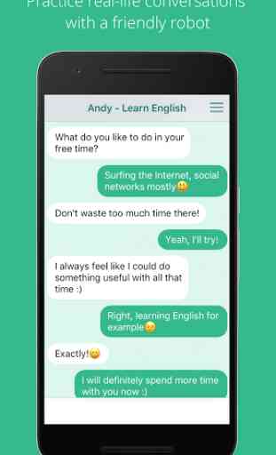 Andy - English Speaking Bot 1
