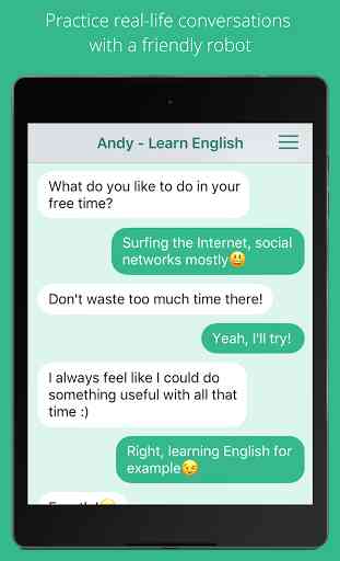 Andy - English Speaking Bot 4