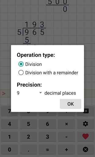 Division calculator 3