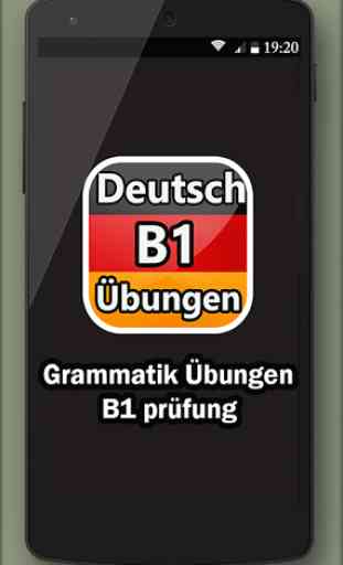 German grammar Exercises B1 1