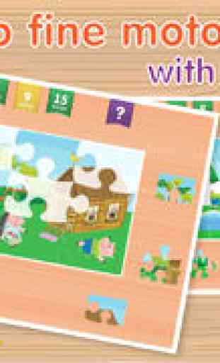 Kids Apps ∙ The Three Little Piggies and Big Bad Wolf. 4