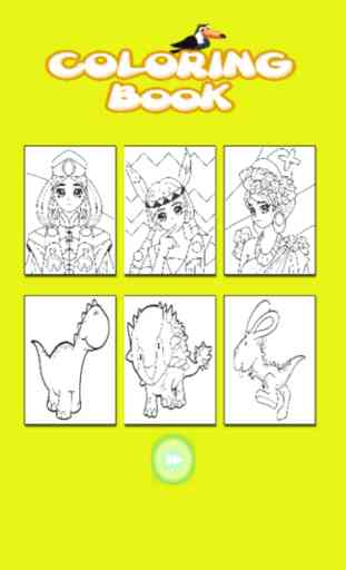 Kids Coloring Book - Misaka 1