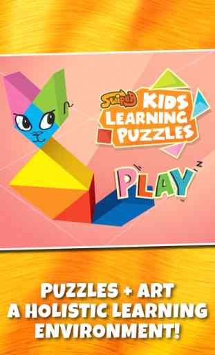 Kids Learning Puzzles: Cats - Tangrams That Make Your Brain Pop 1