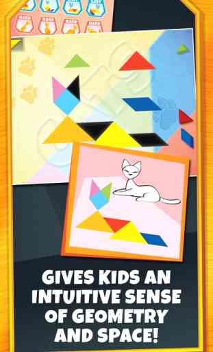 Kids Learning Puzzles: Cats - Tangrams That Make Your Brain Pop 2