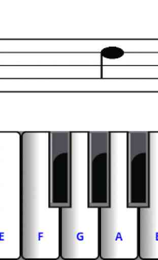 Learn sight read music notes ¼ 2