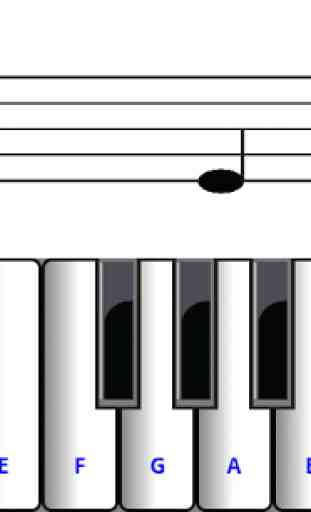 Learn sight read music notes ¼ 3