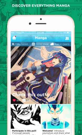 Manga Amino for Bleach and Attack on Titan 1