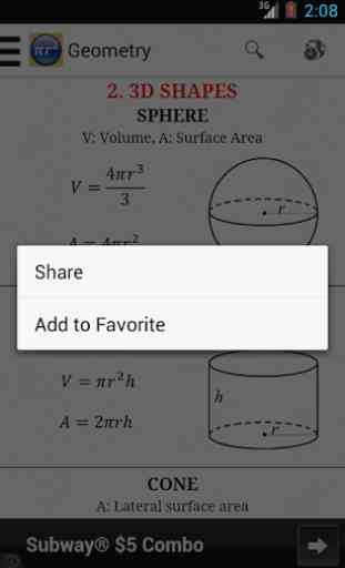 Maths Formulas Free 3