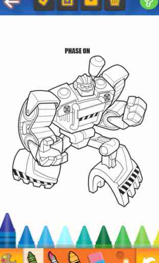 Painting Lulu Transformers Rescue Bots Coloring App 3