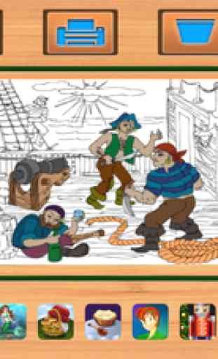 Peter Pan. Coloring book for children 1