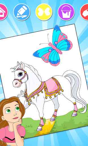 Princess Coloring: Kids Game 1