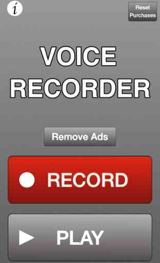 Voice Recorder - An Easy to Use Voice Recorder for iPhone, iPad and iPod Touch 2