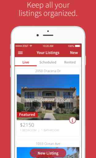 Westside Rentals Landlords - List your apartments and other rentals on WestsideRentals.com for FREE! 1