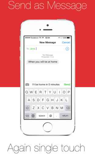 Write - One touch speech to text dictation, voice recognition with direct message sms email and reminders. 2