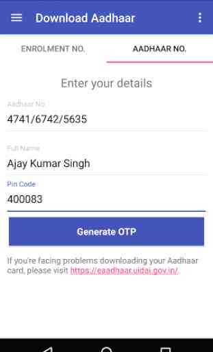 Aadhaar Card - Download/Update 2