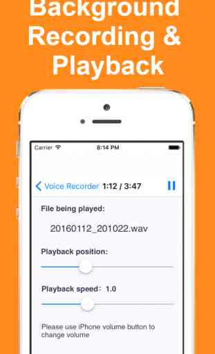 Voice Recorder - free, simple recording app 2