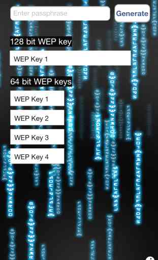 WEP Password Generator for WiFi Passwords 2