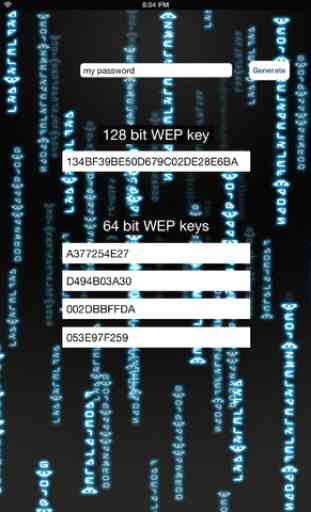 WEP Password Generator for WiFi Passwords 3