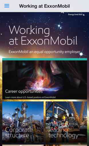 Working at ExxonMobil 1