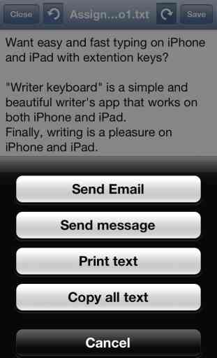 Writer app: Easy text editor for writers 4