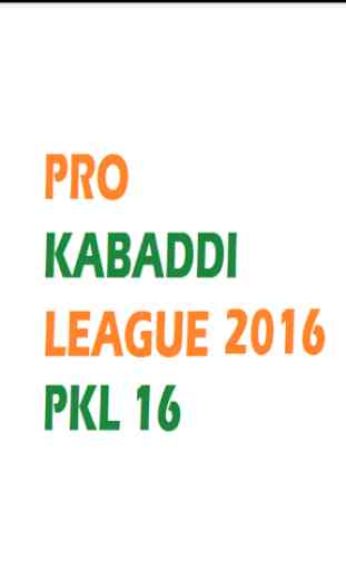 2016 PKL 4 Pro Kabaddi League 2