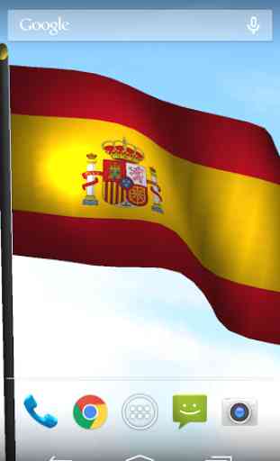 3D Spain Flag Live Wallpaper 4