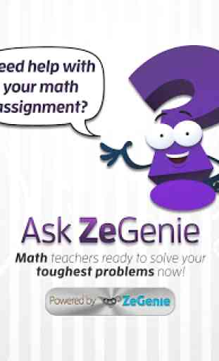 Ask ZeGenie 1