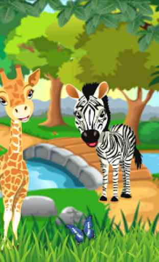 Baby Explore Zoo Animals Free! 3