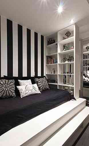 Black & White Bedroom Ideas 1