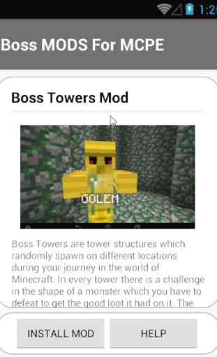 Boss MODS For MCPE 3