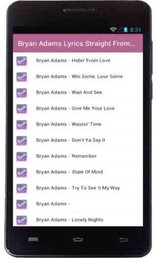 Bryan Adams Best Lyrics 1