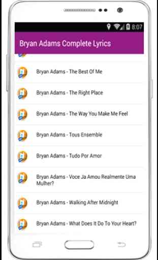 Bryan Adams Complete Lyrics 2