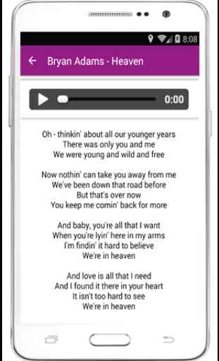 Bryan Adams Complete Lyrics 3