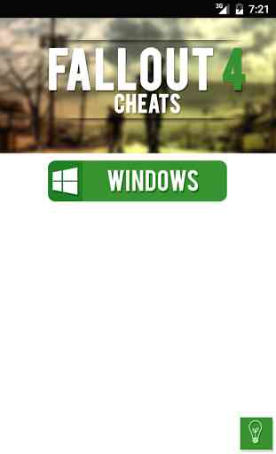 Cheats for Fallout 4 1