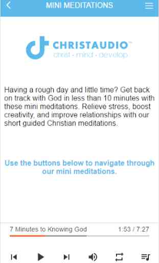Christian Meditation 4