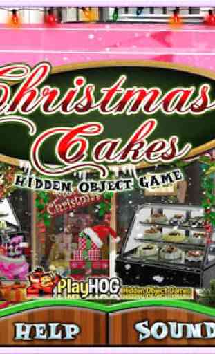 Christmas Cakes Hidden Objects 2