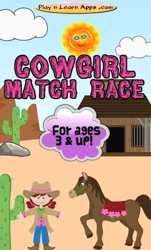 Cowgirl Horse Kids Games 1
